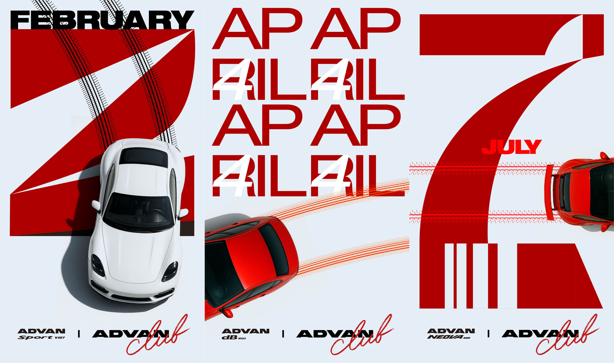 YOKOHAMA RUBBER ADVAN Tire Image